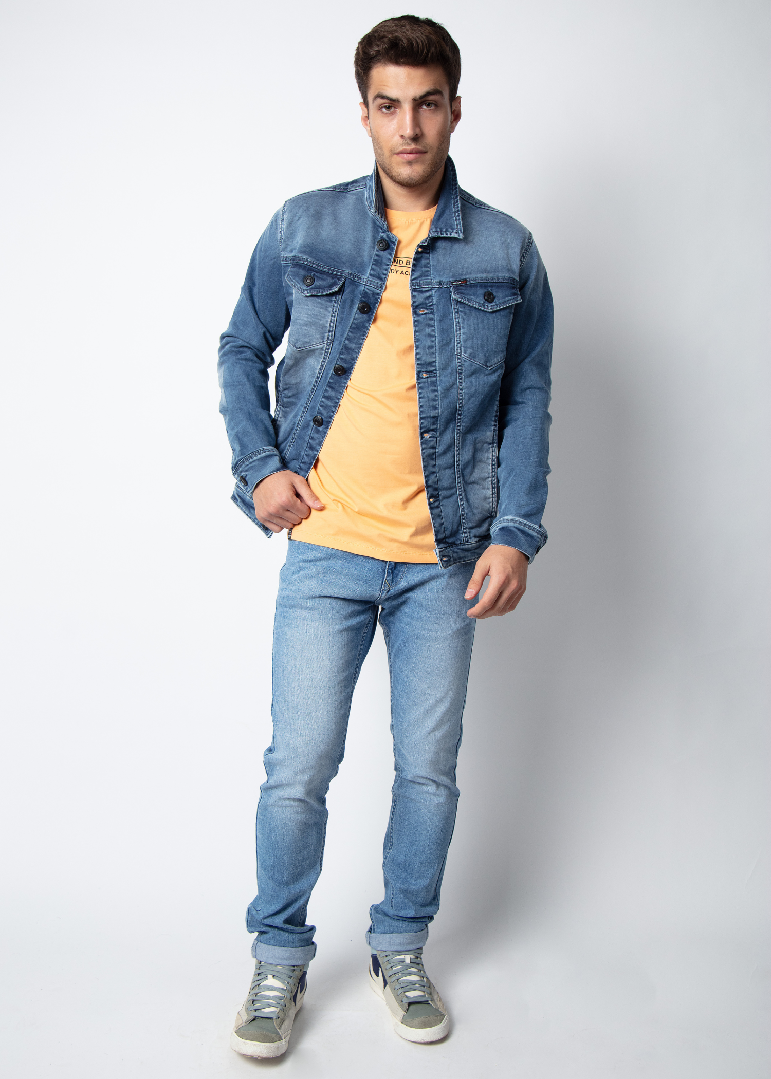 Frisco Denim Jacket For Men