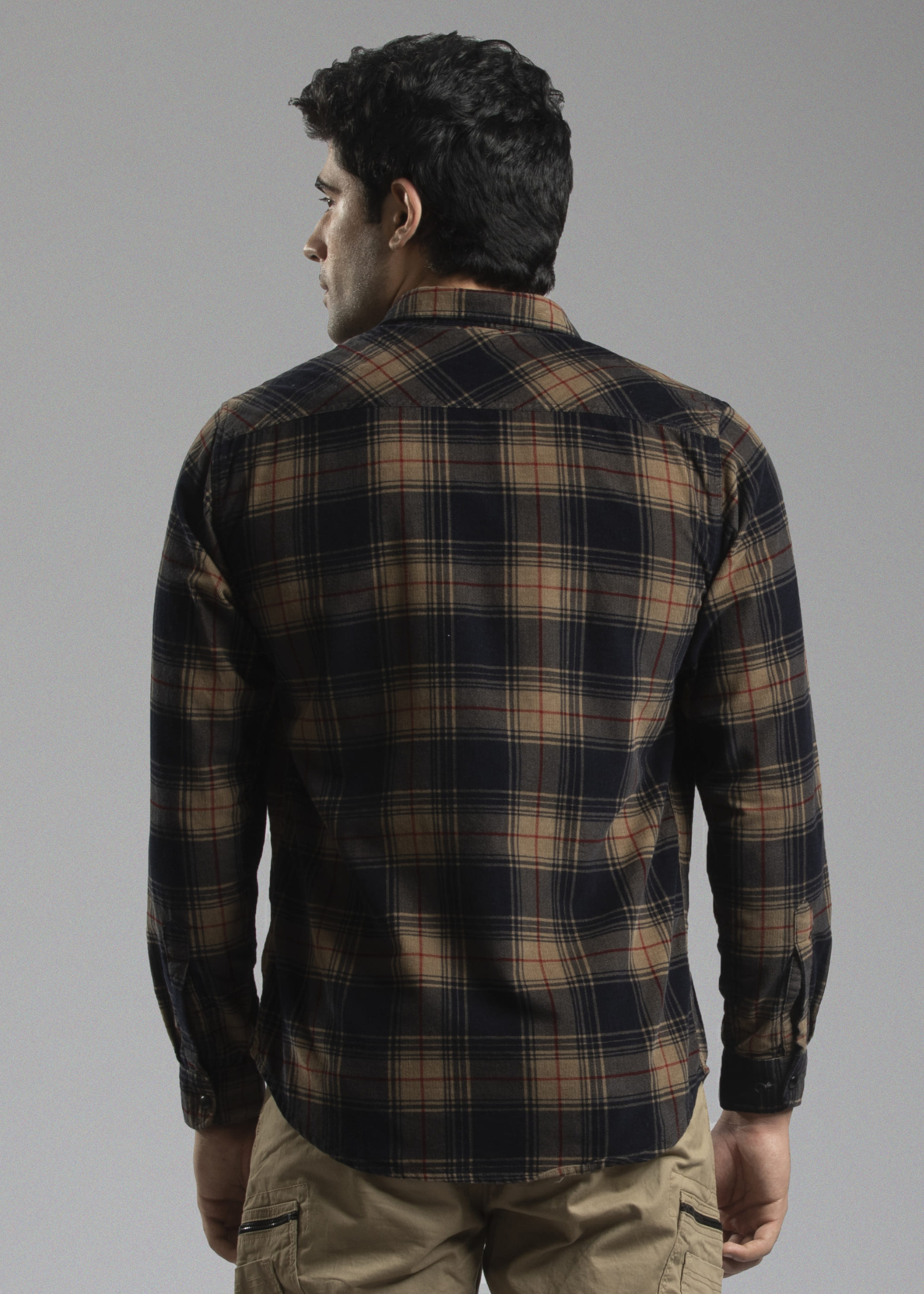 Orlanto Full Sleeve Checked Casual Shirt For Men