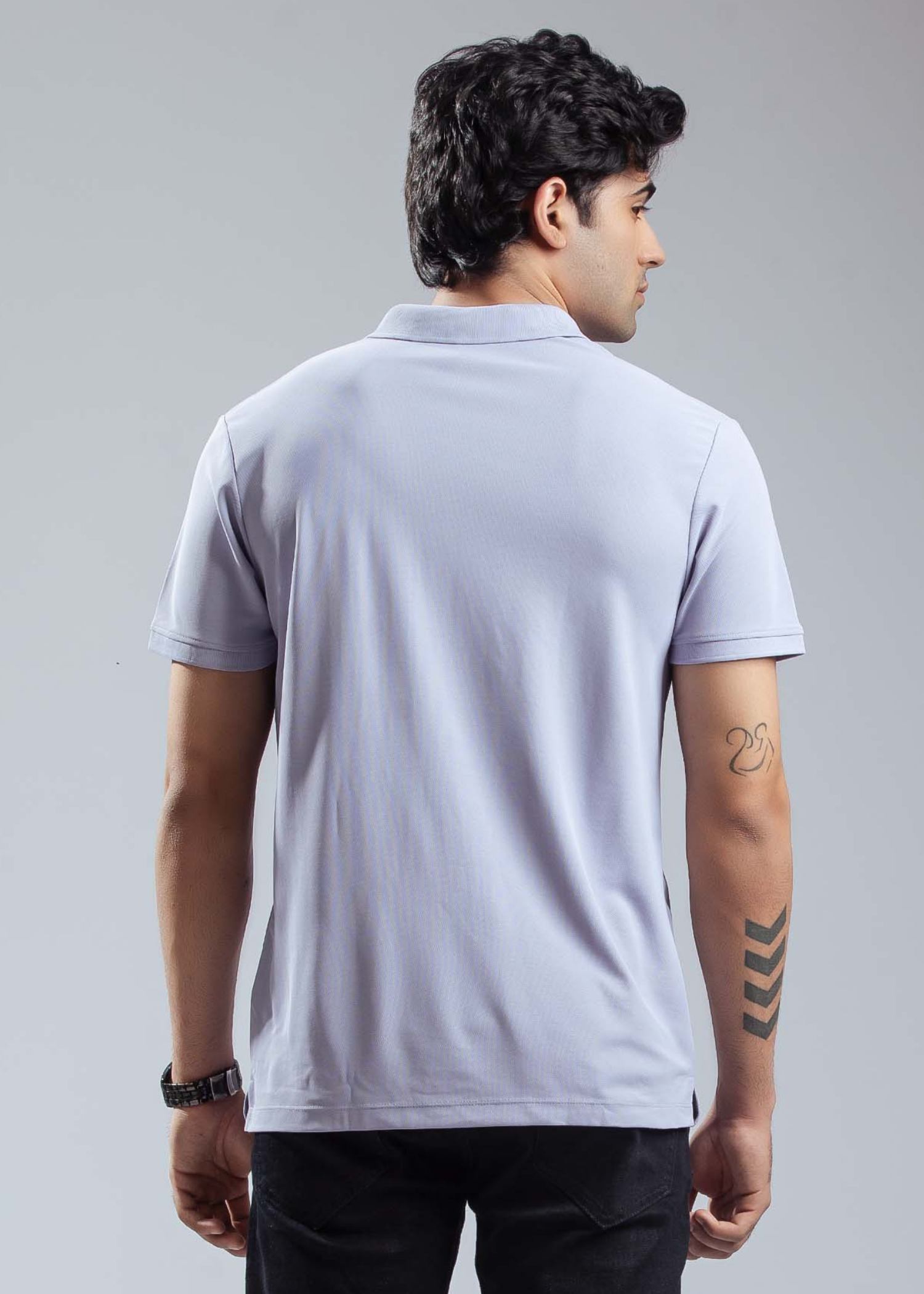 Cherry Half Sleeve Polo T-shirt For Men