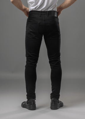 Stunning Ankle Fit Stay Black Denim Jeans For Men