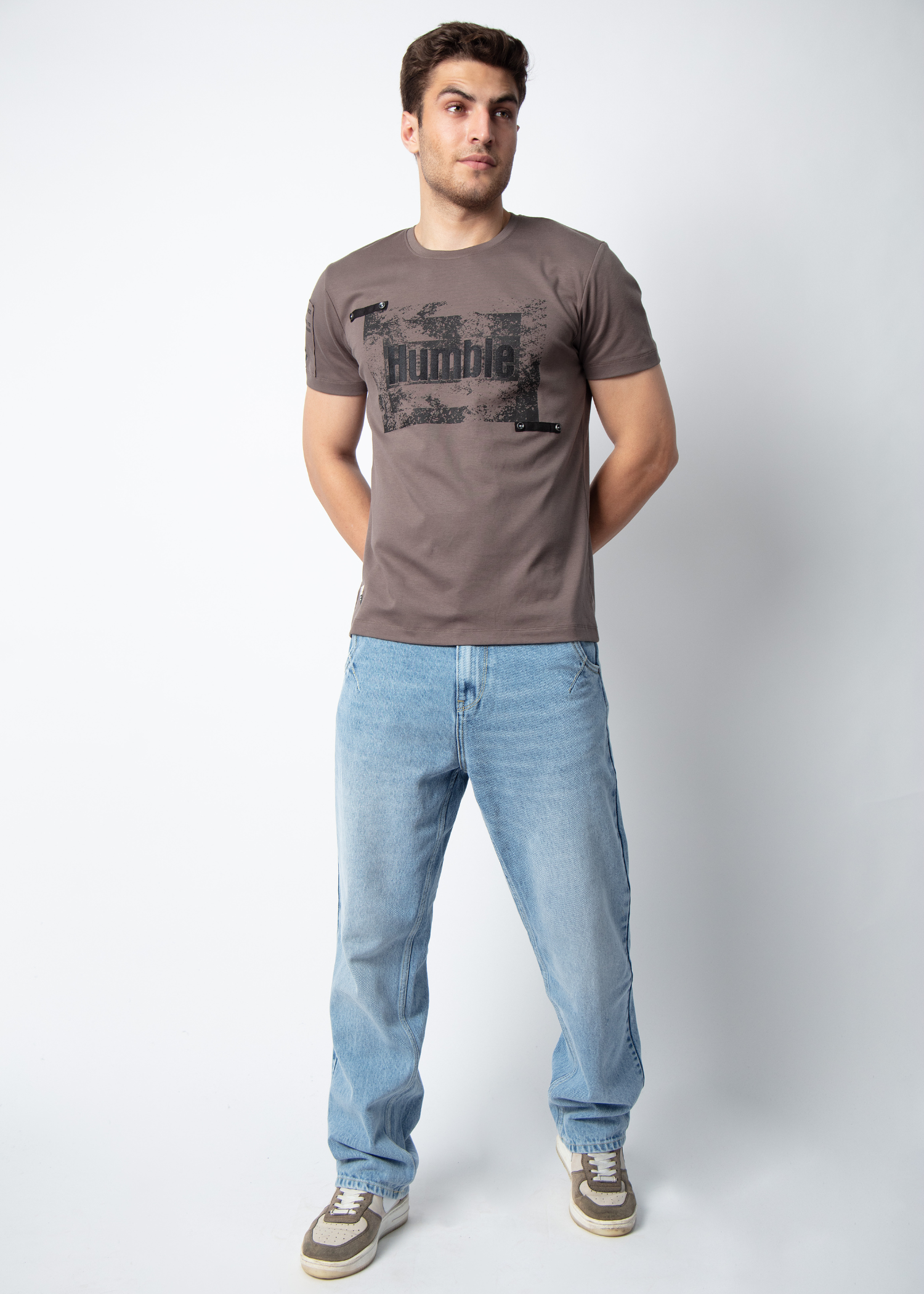 Humble Graphic Printed T-shirt For Men