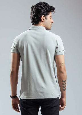 Cherry Half Sleeve Polo T-shirt For Men