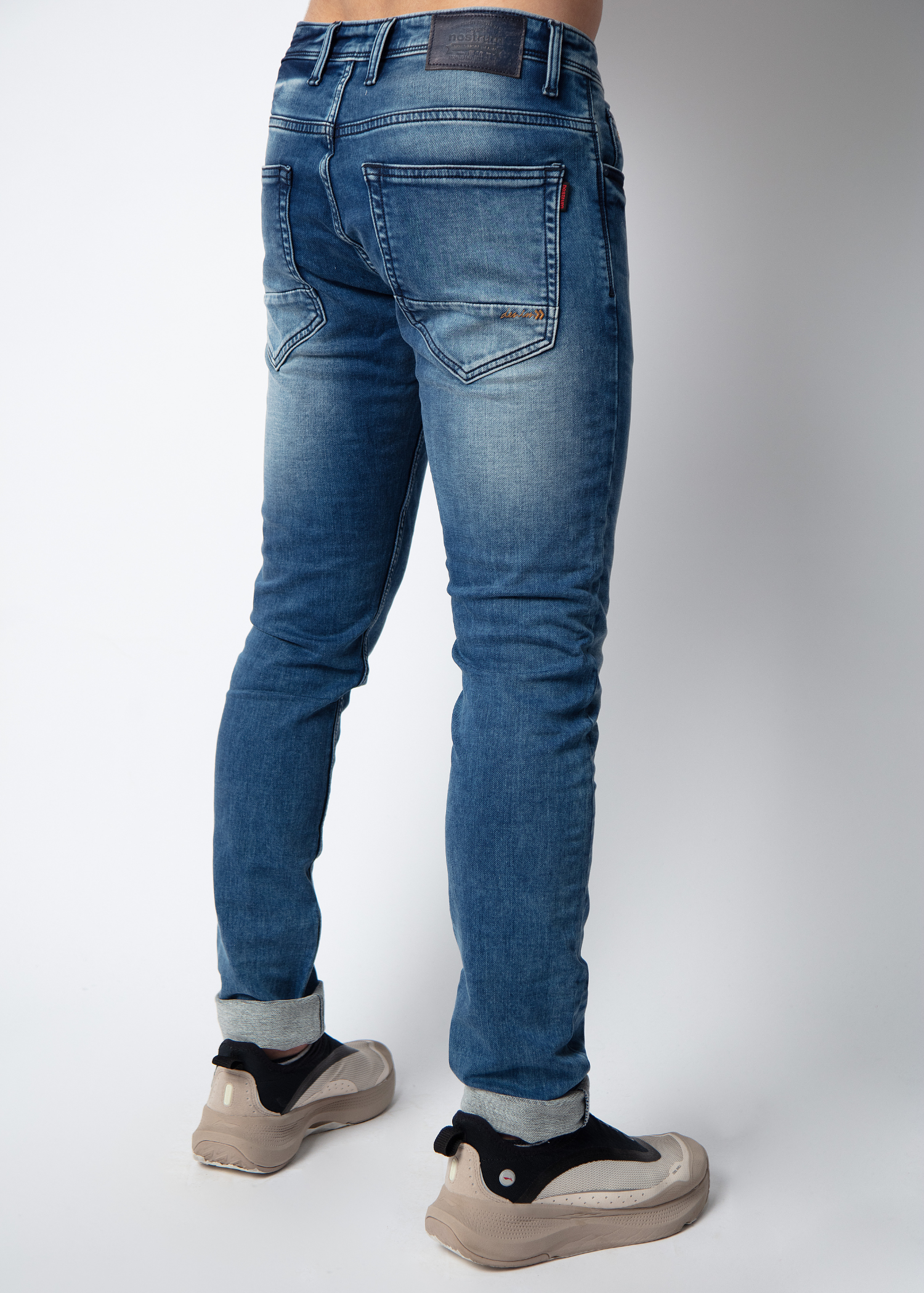 Liborn Slim Fit Denim Jeans For Men