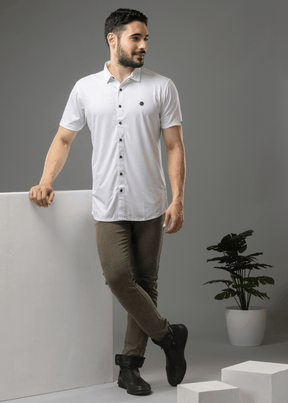 Konde Half Sleeve Casual Shirt For Men