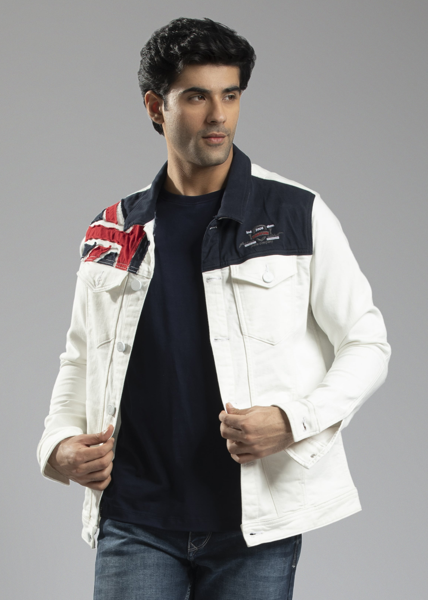 Gramont Denim Jacket For Men