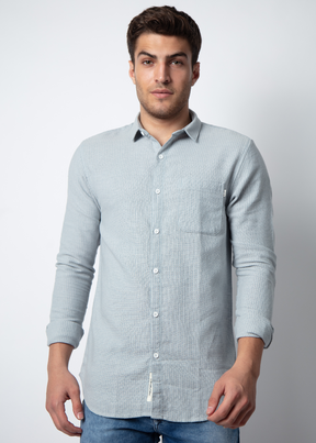 Delusion Full Sleeve Solid Shirt For Men