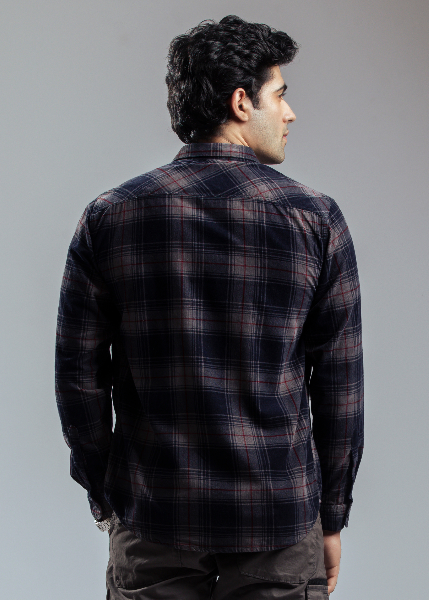 Orlanto Full Sleeve Checked Casual Shirt For Men