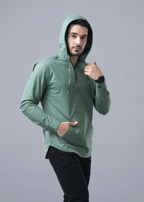 Rewit Solid Hoodies For Men's