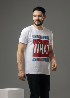 Thunder Half Sleeve Graphic Printed T-shirt For Men