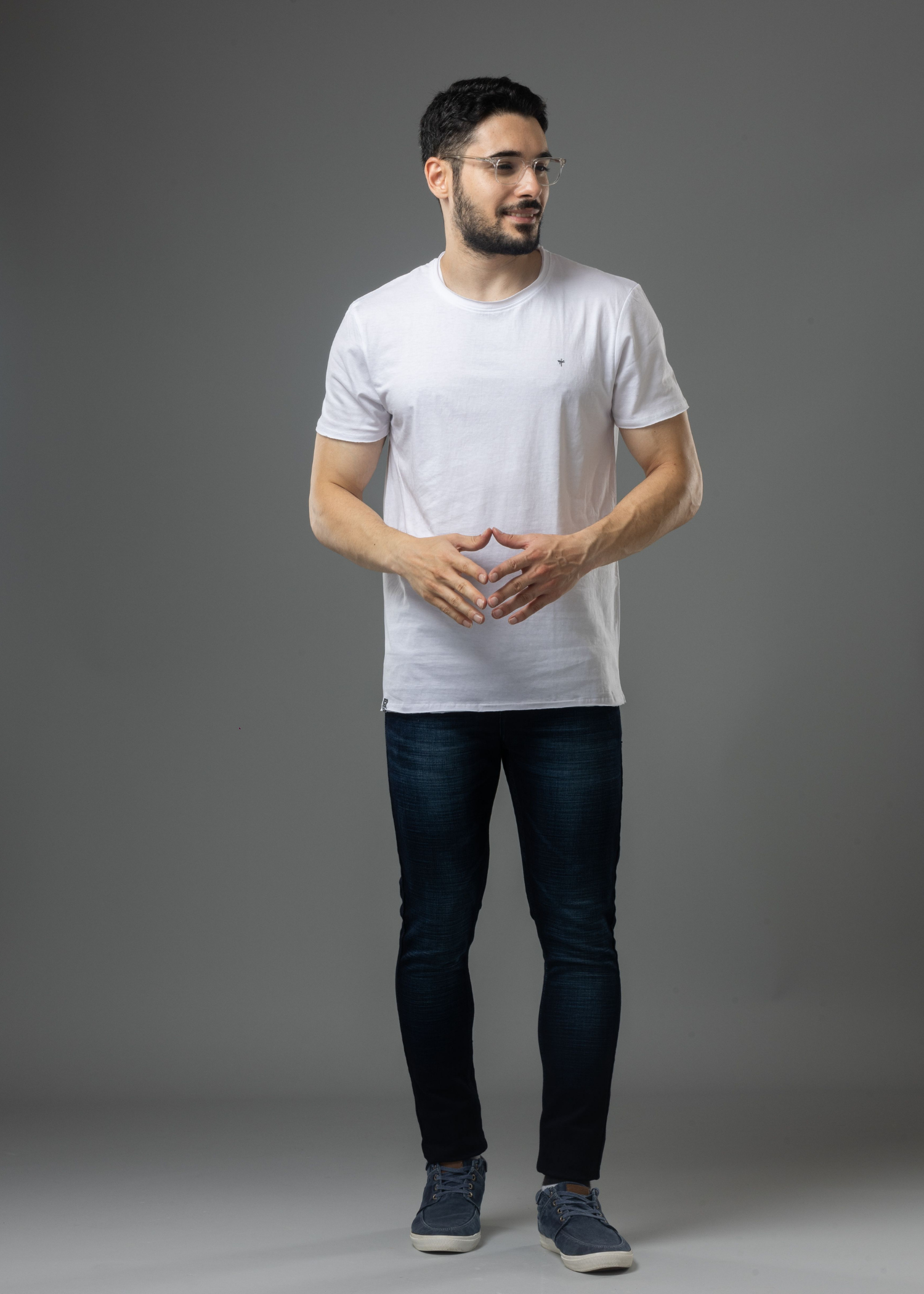 Raw Solid Half Sleeve T-shirt (BUY 1 GET 1)